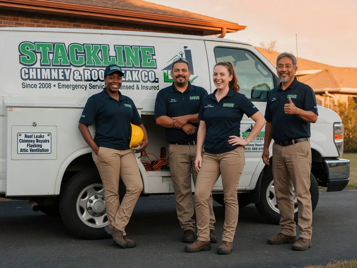 Chimney flashing repair company in Plymouth, IL